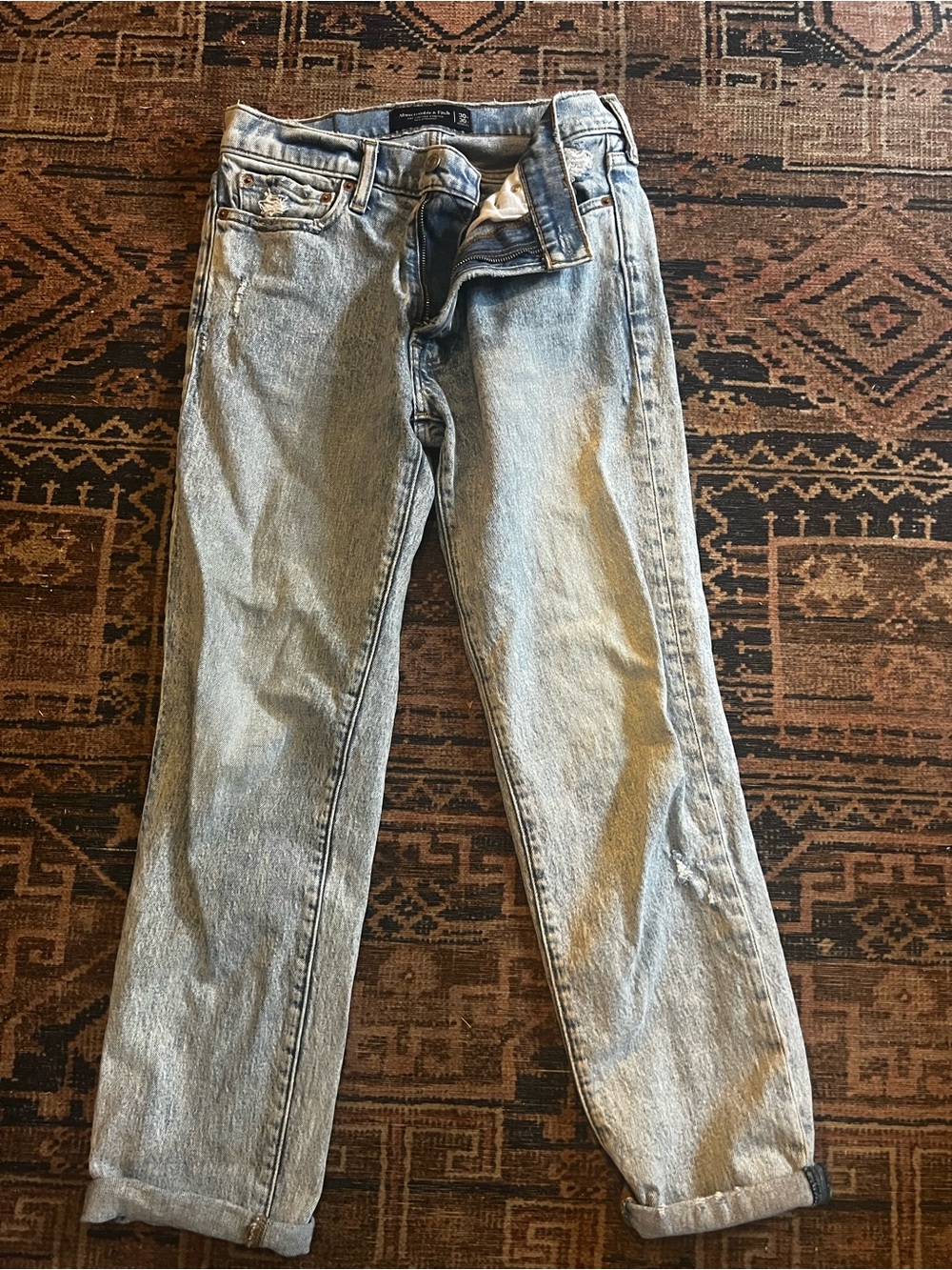 Abercrombie & Fitch Light Blue 90s straight Men’s Jeans 30x30